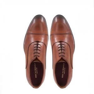 BRUNOMAGLI
MADE IN ITALY COLOR:cognac 
ADRIANO OXFORD Size 10.5 NEW